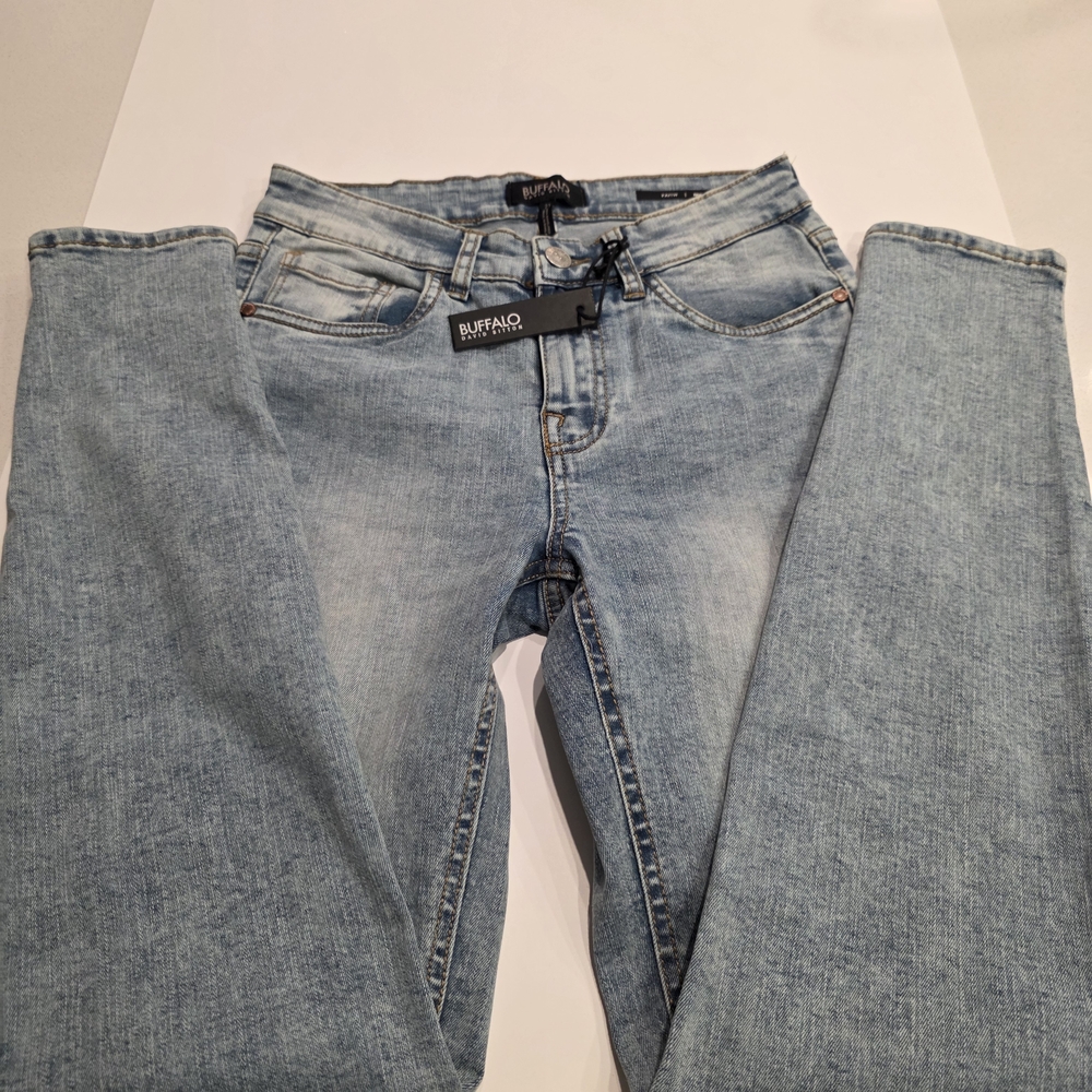 NWT Buffalo David Bitton Faith Mid Rise Skinny Jeans Size 27 - Picture 3 of 13